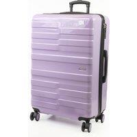 Pierre Cardin Provence Lightweight Luggage 8 Wheels TSA Locks Hardshell Suitcase in Purple | Size: Medium