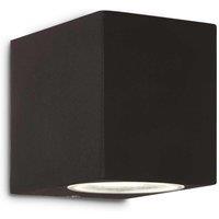 Netlighting Up 1 Light Outdoor Wall Light Black IP44 G9