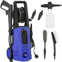DURHAND Portable Power Washer 1800W, 150 Bar, 510 L/h for Garden, Car in Blue