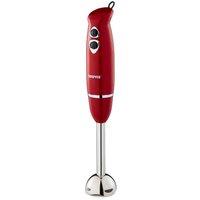 Geepas Retrovive 400W Stick Blender 2 Speed Anti-Splash Detachable in Red