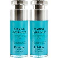 Erth Skin London 2x Marine Collagen Night Repair Serum 30ml in White