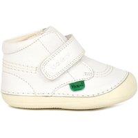 Kickers 'Softer Hi Baby' First Boots in White | Size: 4.5