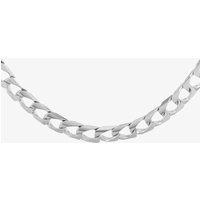 T.H.Baker Men's Sterling Silver 22 Inch Flat Square Curb Chain 8.13.4456 | Size: 22 inches