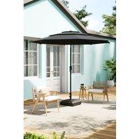 Outdoor Garden Muti-Tier Umbrella with Crank and Fillable Stand