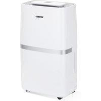 Geepas 20L Dehumidifier for Damp & Moisture Control Laundry Drying 5.5L Tank in White