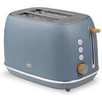 Swan Fjord 800W 2 Slice Toaster Grey | Size: A