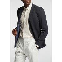 Limehaus Men's Knit Blazer in Navy | Size: 44R