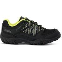 Regatta Men's Edgepoint' Waterproof Low Walking Shoes in True Black | Size: 12