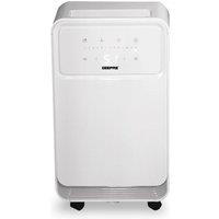 Geepas 12L Dehumidifier with 24 hr Timer Damp Mould Clothes Drying in White