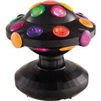 Cheetah 6" (152mm) Disco Rotating Ball in Silver