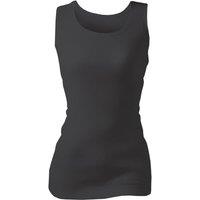 SOCKSHOP Heat Holders Women's 1 Pack 0.45 TOG Sleeveless Vest in Black | Size: Medium