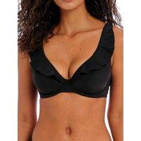 Freya Women's Jewel Cove High Apex Bikini Top in Black | Size: 30FF