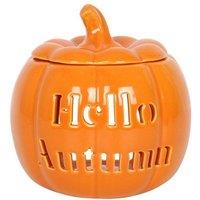 KDMD Hello Autumn Pumpkin Oil Burner in Orange