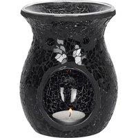 KDMD Large Black Crackle Oil Burner