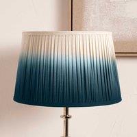 Ruma Blue Ombre Pleated Tapered Lamp Shade for Table Lamps | Size: 8 inches