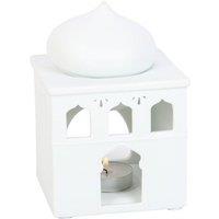 KDMD Off White Mosque Oil Burner & Incense Cone Holder