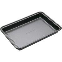 MasterClass Non-Stick 27cm x 20cm x 3cm Brownie Pan in Grey | Size: 27 cm x 20 cm x 3 cm
