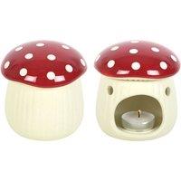 KDMD Mushroom Shaped Oil Burner in Cream