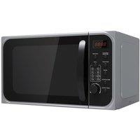 SIA 25ltr Freestanding Combi Microwave Oven, Digital Display, 900w in Silver