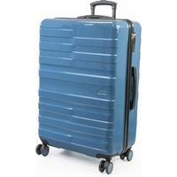 Pierre Cardin Provence Lightweight Luggage 8 Wheels TSA Locks Hardshell Suitcase in Blue | Size: Large
