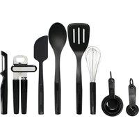 KitchenAid 15pc Kitchen Utensil Set - Black
