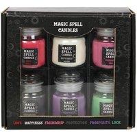 KDMD Magic Spell Candle Jar Gift Set in Black