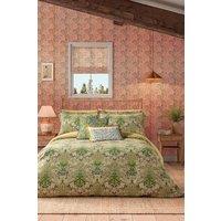 Morris & Co 'Hyacinth' Duvet Cotton Cover Set in Green | Size: Single
