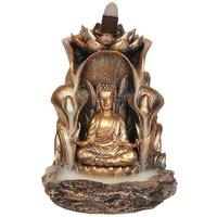 KDMD Bronze Buddha Backflow Incense Burner