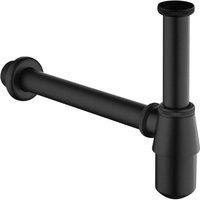 Nes Home Modern Basin Sink Bottle Trap Waste Bathroom Basin Sink Pipe Matte Black