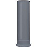 Adam Fires & Fireplaces Straight Decorative Stove Pipe in Grey