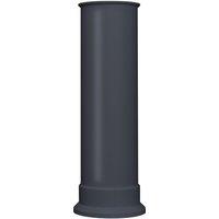 Adam Fires & Fireplaces Straight Decorative Stove Pipe in Charcoal Grey