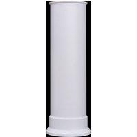 Adam Fires & Fireplaces Straight Decorative Stove Pipe in White
