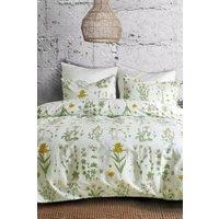 Ezysleep Meadow Flower Printed Duvet Set in Green | Size: King