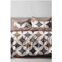 Ezysleep Geometric Circle Printed Duvet Set | Size: Double