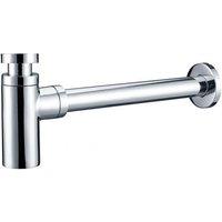 Nes Home Premium Basin Sink Bottle Trap Waste in Silver
