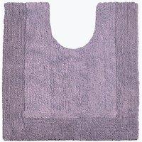 Allure Bath Fashions Elegance Reversible Heavyweight Pedestal Mat in Lilac
