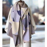 Lemon Daisy Accessories Women's Avery Winter Scarf Shawl in Lilac