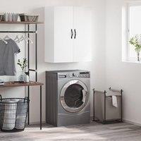 Berkfield Home Wall Mounted Cabinet White 69.5x34x90 cm Engineered Wood