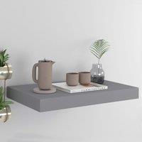 Berkfield Home Floating Wall Shelf Grey 40x23x3.8 cm MDF