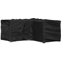 L-Shaped Garden Furniture Cover 12 Eyelets 185x185x90 cm
