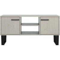 Core Products Texas 2 Door Flat Screen Tv Unit in Grey