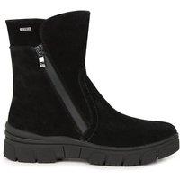 Caprice Women's 'Sara' Waterproof Ankle Boots in Black | Size: 5
