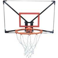 Big Game Hunters Bee-Ball ZY-022 - Wall Mounted Basketball Backboard & Ring in Clear | Size: 44 inches