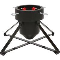 Harbour Housewares Classic Real Christmas Tree Stand - 3in in Black