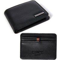Luke 1977 Men's Dover Wallet & Card Holder in Black