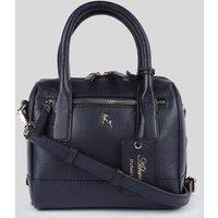 'Moda Siciliana' Real Leather Tote Crossbody Bag