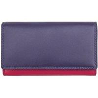 PRIMEHIDE Women's 'London' Leather Large Matinee Purse in Purple
