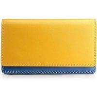 PRIMEHIDE Women's Soft Leather Matinee Purse, RFID with Gift Box in Yellow
