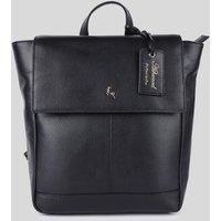 'Lussuria Venezia' Real Leather Flapover Backpack