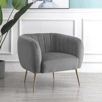 Artemis Home Matilda Accent Chair in Grey | Size: Armchair